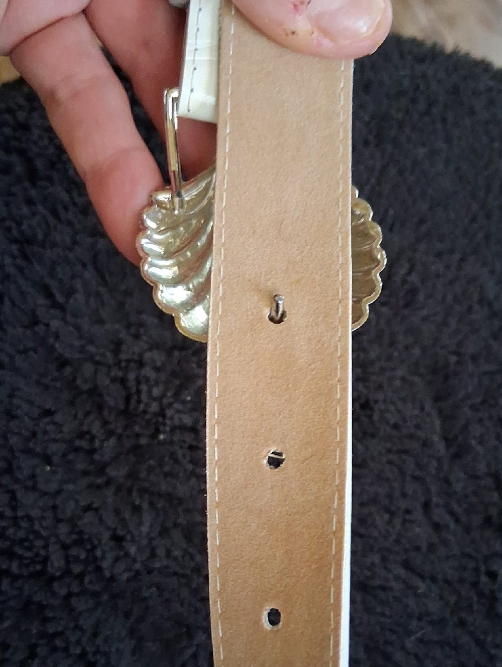White Shell Belt - Picture 4 of 4